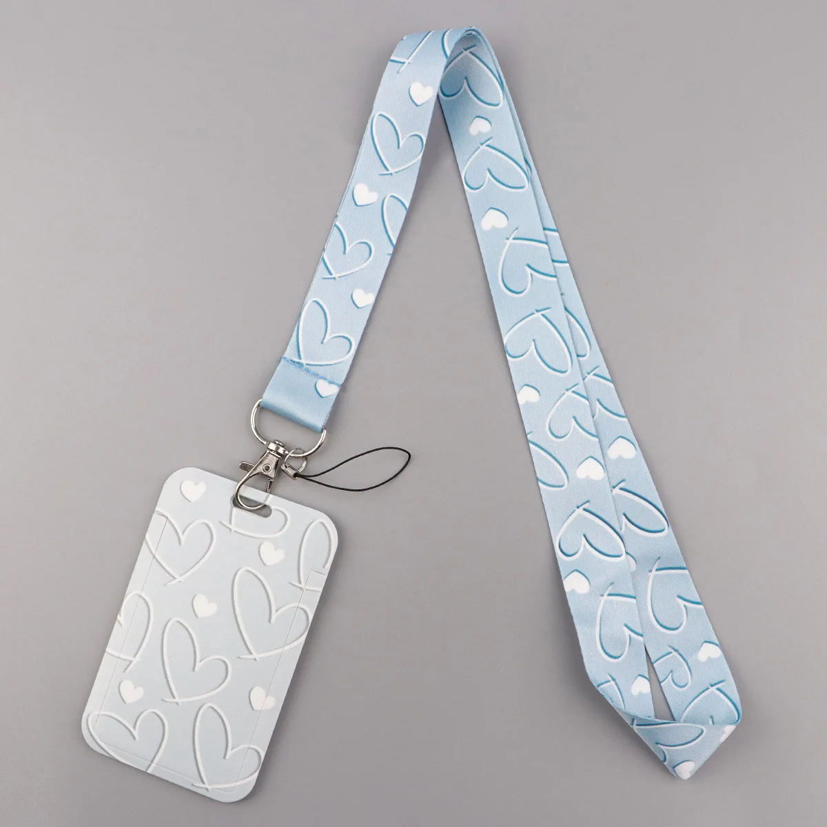 Love Pattern Lanyards for Keys Simple Style Neck Strap ID Card Phone Strap Lip Print Badge Holder Hang Rope Keychain Accessories