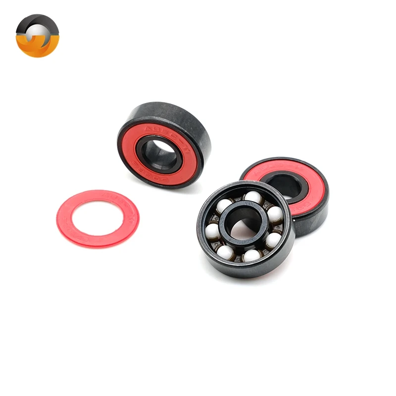 

8PCS S608-2RS Bearing 8x22x7 mm Stainless Steel Hybrid ZrO2 Ceramic Balls Bearing Hand Finger Fidget Spinner Skate bearings