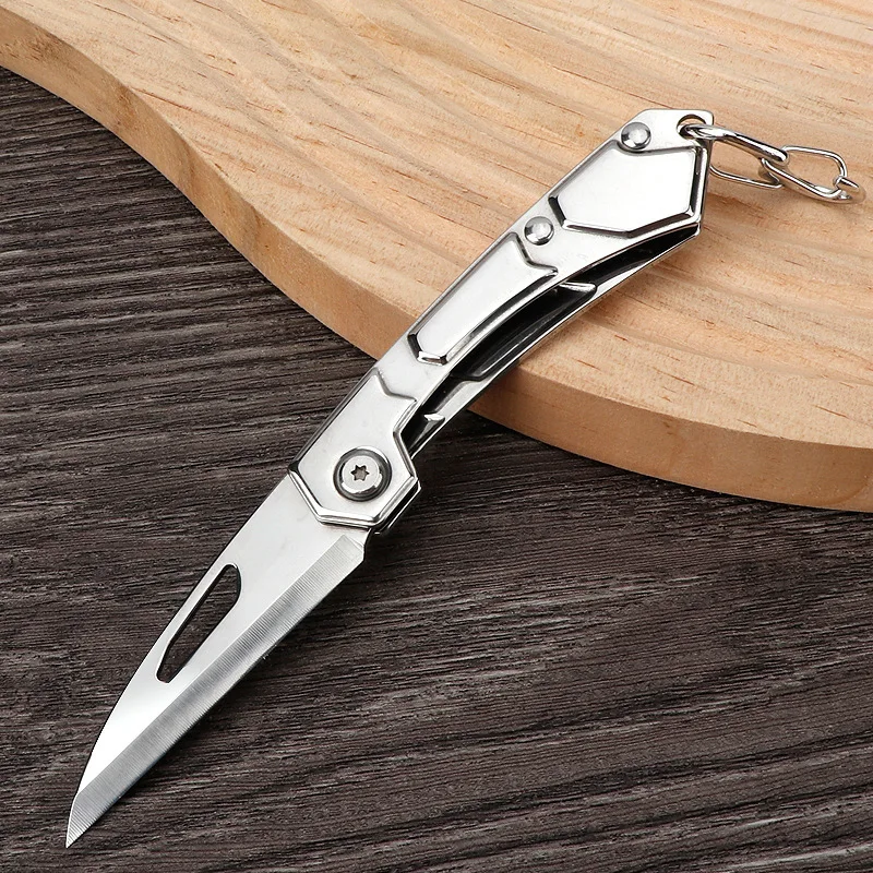

Нержавеющая сталь острый мини складной нож с лезвием открытый кемпинг маленькие портативные карманные ножи EDC ручные инструменты для выживания