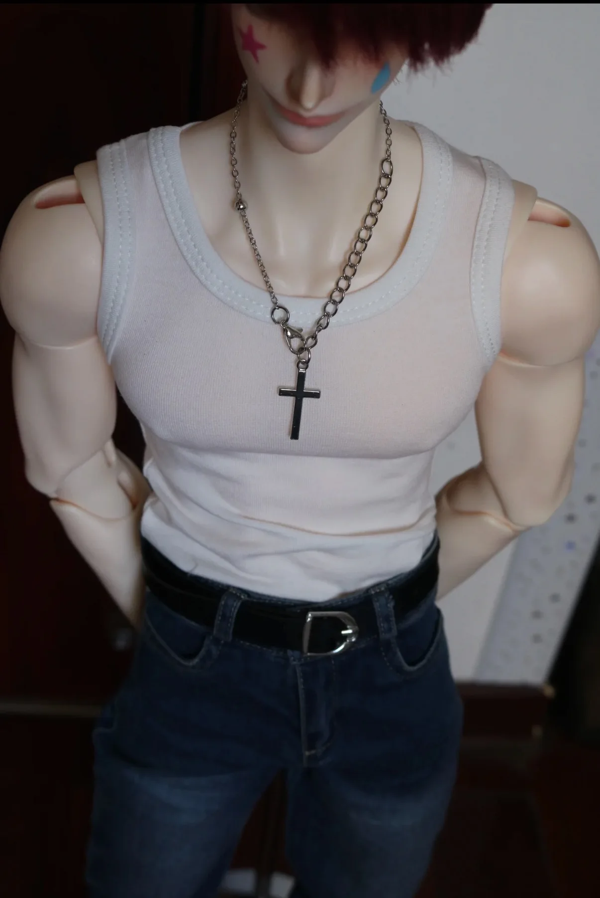 No Doll New 30/45/60cm Doll's Clothes for 1/3 1/4 1/6 Bjd Doll vest Diy Girl Toys Dress Up Doll Accessories
