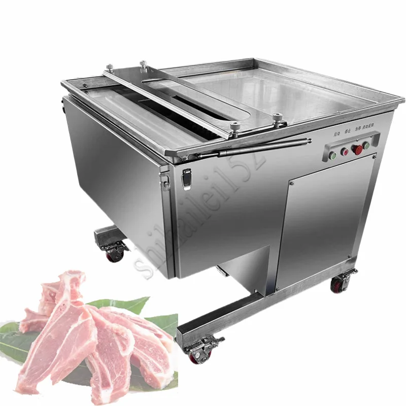 Commercial Cut Bone Chicken Duckmeat Freezing Food Slice Bovine Bone Pork Ribs Cutting Meat Products Processing Machine