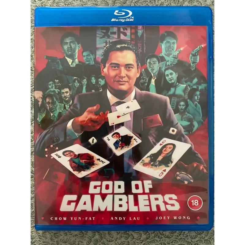 God of Gamblers 1989 British 88 4k Restored Edition Blu-ray Movie Disc