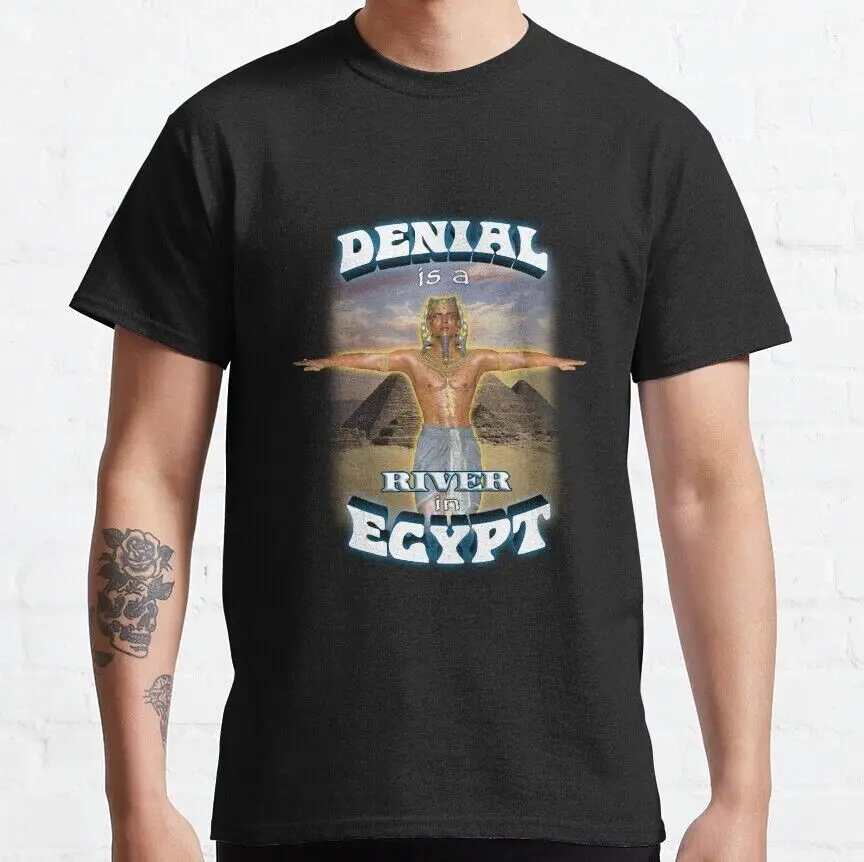 New Limited Denial Is A River In Egypt T Shirt Usa S Xxl