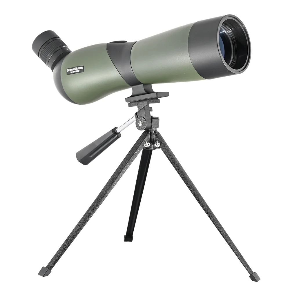 Shooin Optics Spotting Scope 15-45x50 20-60x60 25-75x70 Monocular Telescope For Bird Watching Hunting And Archery Range