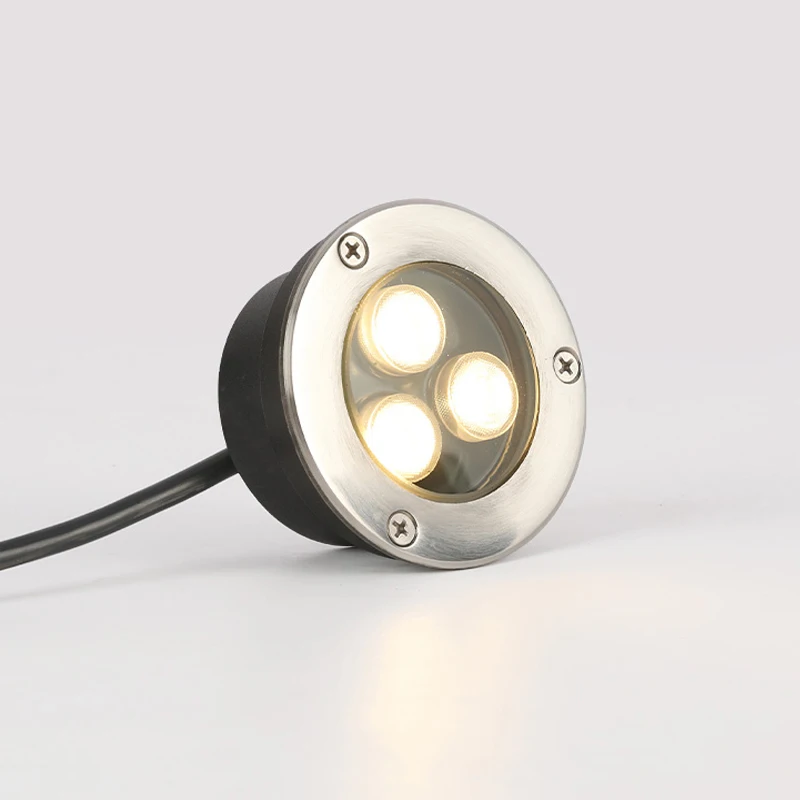 LED Underground Light 6W 10W 12W Outdoor Landscape Floor Light Square Floor Light Spotlight 30 IP67 Waterproof Garden Decoration