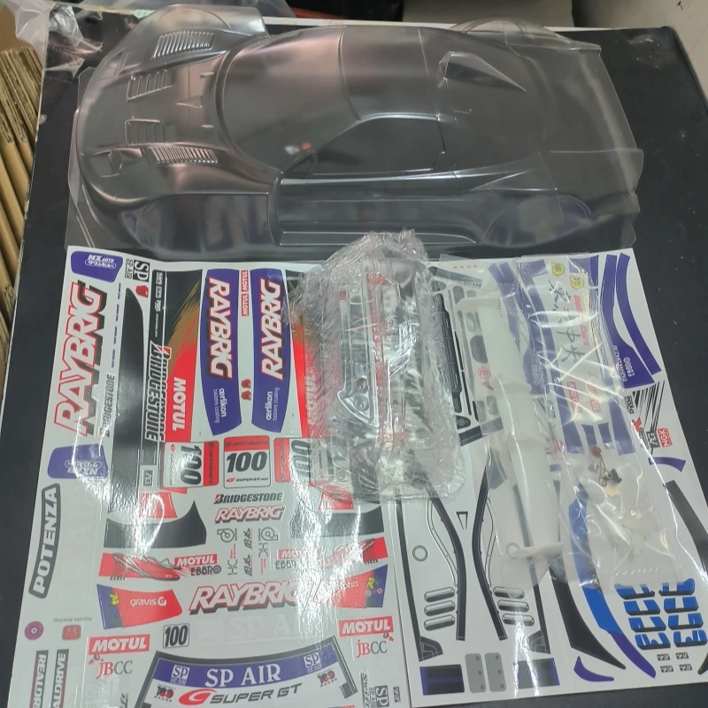 1/10 Hondaa NSX 2007 Clear body shell 190mm for RC Drift car 257mm Wheelbase Tamiya tt02 kyosho hsp 3racing lc racing hpi carten