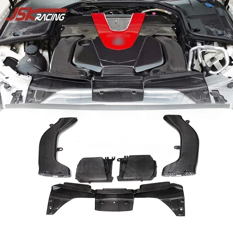 

Dry Carbon Fiber Air Intake System For 2019-2021 Mercedes Benz C-CLASS W205 AMG C43