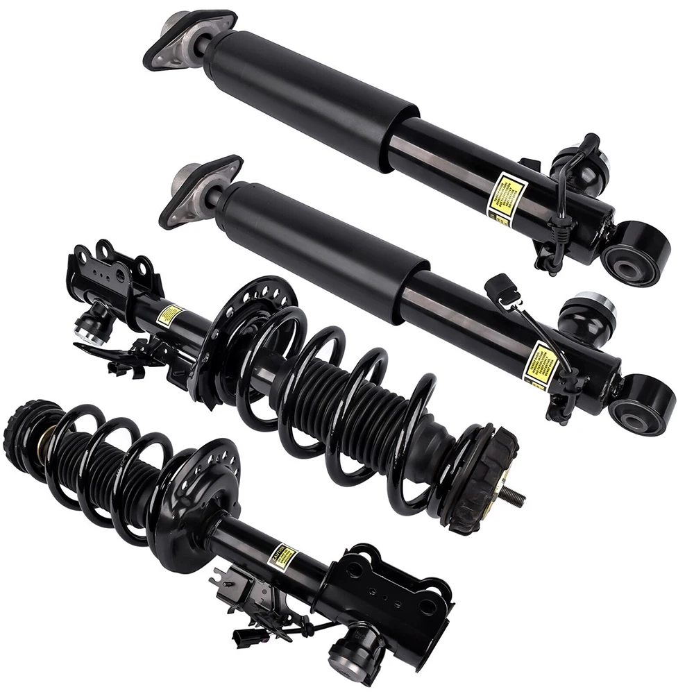 4X Front & Rear Shock Absorber Suspension Spring Strut Assembly W/ Electric for Cadillac SRX 2010-2016 22793799 22793801