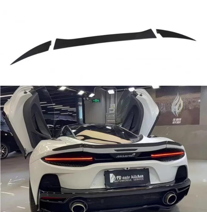

Натуральный сухой спойлер для багажника из углеродного волокна для Mclaren GT 2019 2020 2021 2022 2023 2024