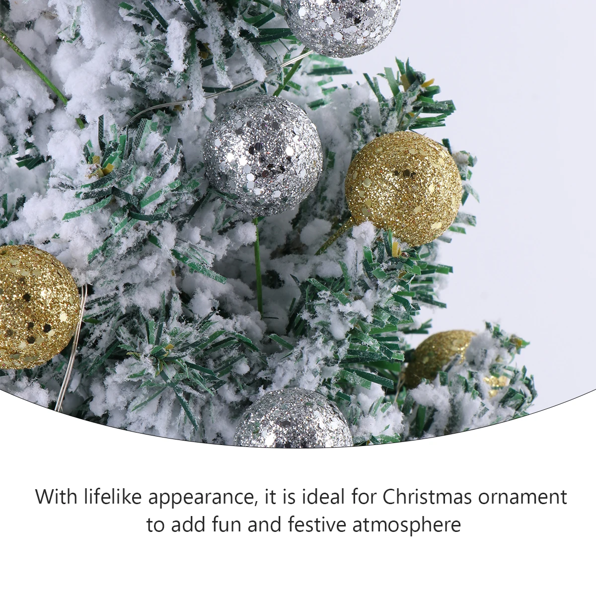 

20Pcs Simulation Berries Glitter Fruit Small Fake Flowers DIY Fruit Branch Decor Christmas Ornament Holiday Party Decoration