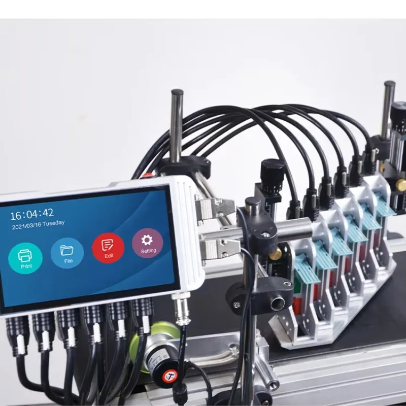 

ANTIAN Интернет-струйный принтер TIJ с высоким разрешением для печати логотипа и даты истечения срока годности Принтер на пластиковом деревянном металле