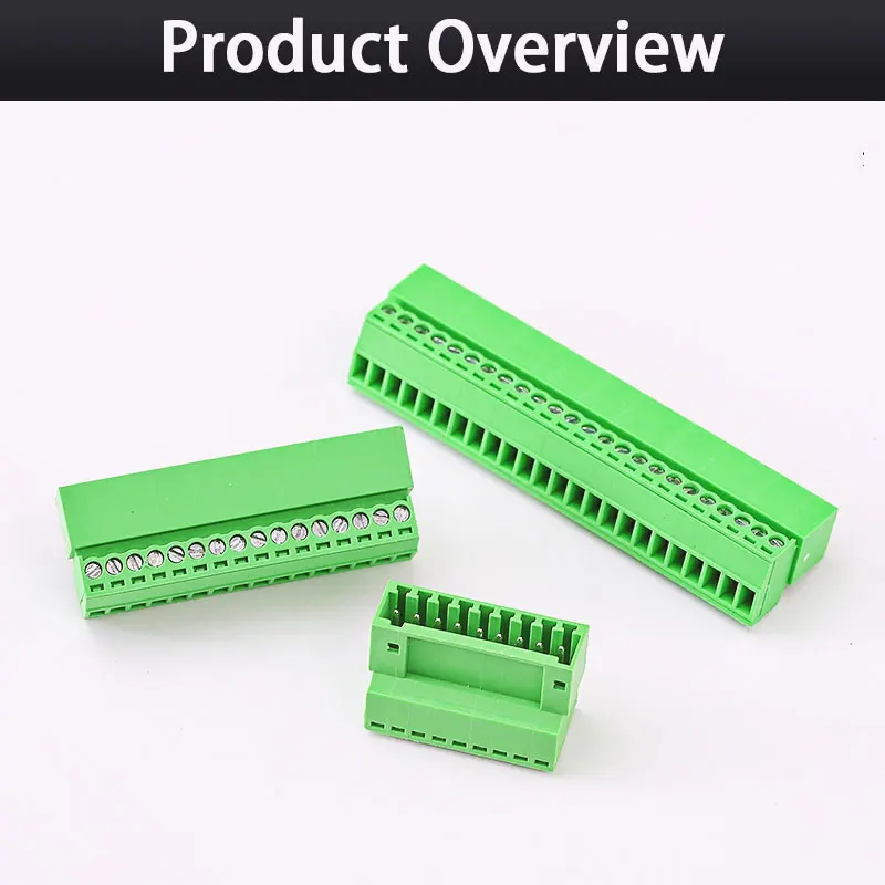 【Solderless Press-Fit】2.54mm Female Socket 2-24P|CE Certified PA66 |Aluminum-Plated Copper | Plug-in Terminal for Smart Home