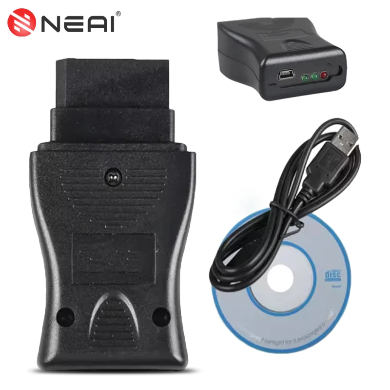 لنيسان استشر 14 دبوس واجهة USB سيارة التشخيص obd خطأ رمز كابل أداة obd2 الماسح الضوئي موصل محول اكسسوارات السيارات