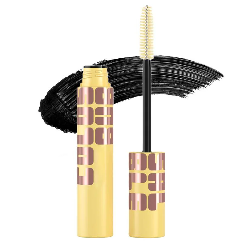 Mascara lavabile Colossal Bubble, formule volume e lunghezza mascara costruibile per ciglia audace e separate