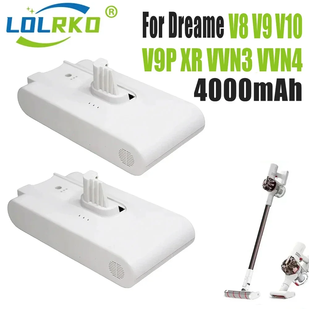 

Новый V9 V10 литиевый аккумулятор для Dreame V8 V9 V9B V10 V9P XR VVN3 VVN4 ручной беспроводной пылесос запасные части аккумулятор