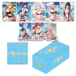 5/25/100 Pcs Goddess Story Cards Summer Party TCG SSR Rare Trading Collection Card Table Board Toys for Children Gifts