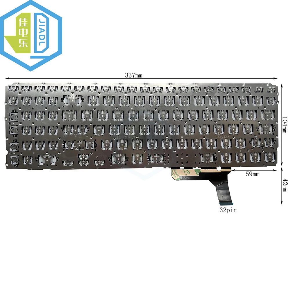Newly LK133TX1C00 Replacement Keyboard US TW Taiwanese Layout for Toshiba Dynabook Tecra A50J C50K V6323A V5323A MB‑17‑6323A