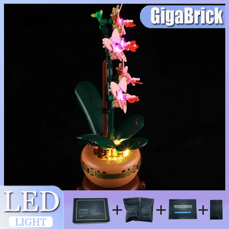 

LED Light Kit For LEGO 10343 Mini Orchid (Only LED Light,Without Blocks Model)