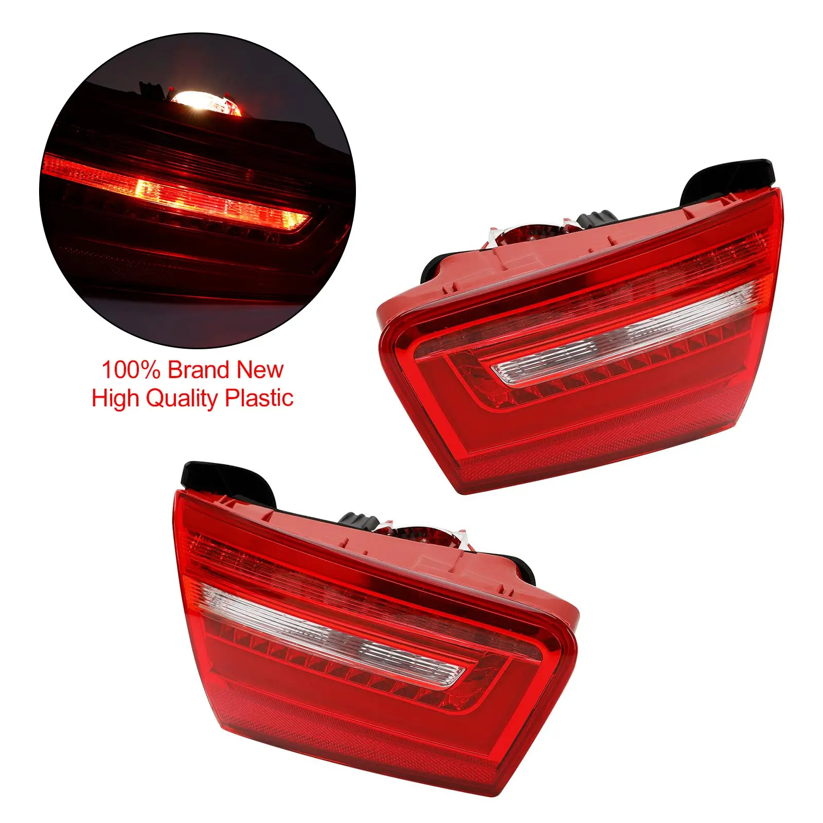 

Areyourshop Left / Right Inner Trunk LED Tail Light Lamp 4GD945093 for AUDI A6 C7 2012 2013 2014 2015