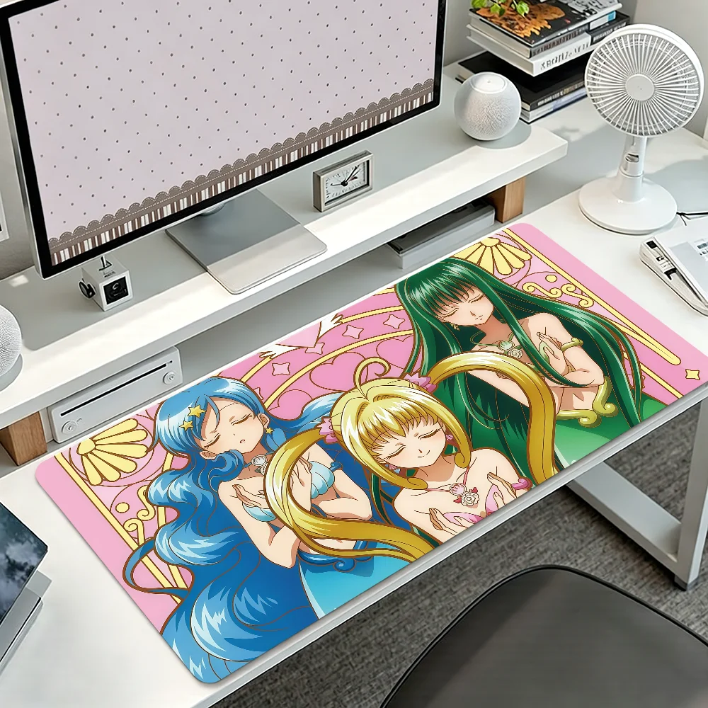 Mermaid M-Melody anime Mouse Pad Non-slip Thickened MousePad Student Cushion Large Writing Gaming Lockedge Office