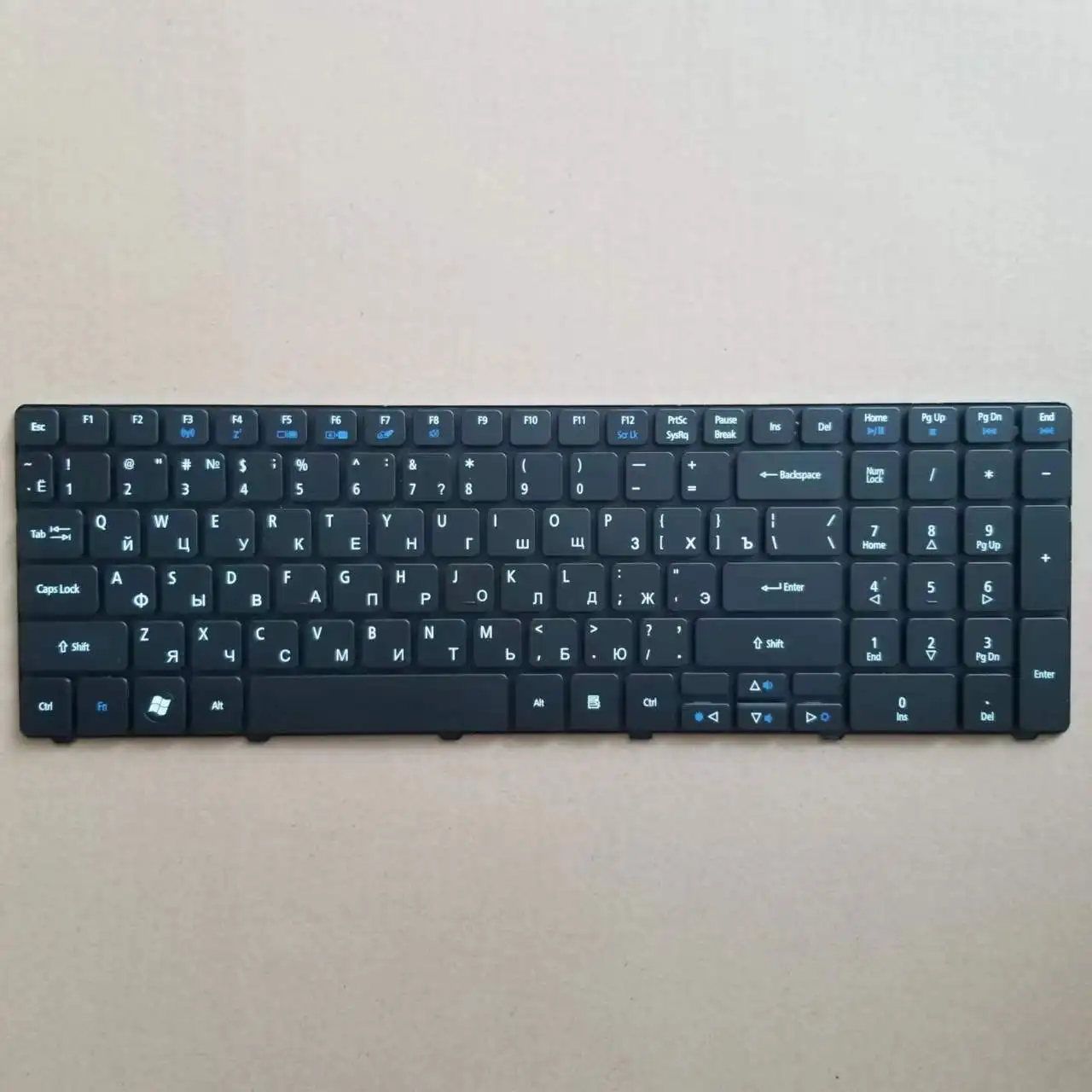 New Russian Keyboard For Aspire 5736 5736g 5736z 5738 5740 5741 5742 5810t 5820 Laptop  RU Laptop Клавиатура  Black