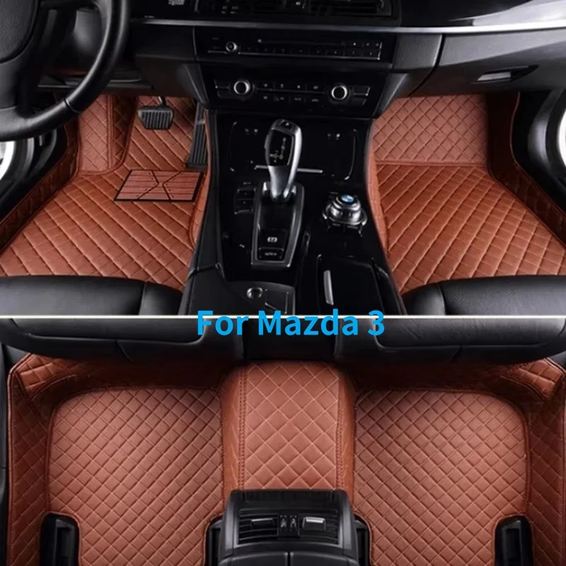 

Custom Car Floor Mats For Mazda 3 2020-2022 Years Full Coverage Floor Mats Luxury Floor Liners Automotive Interior Accessories