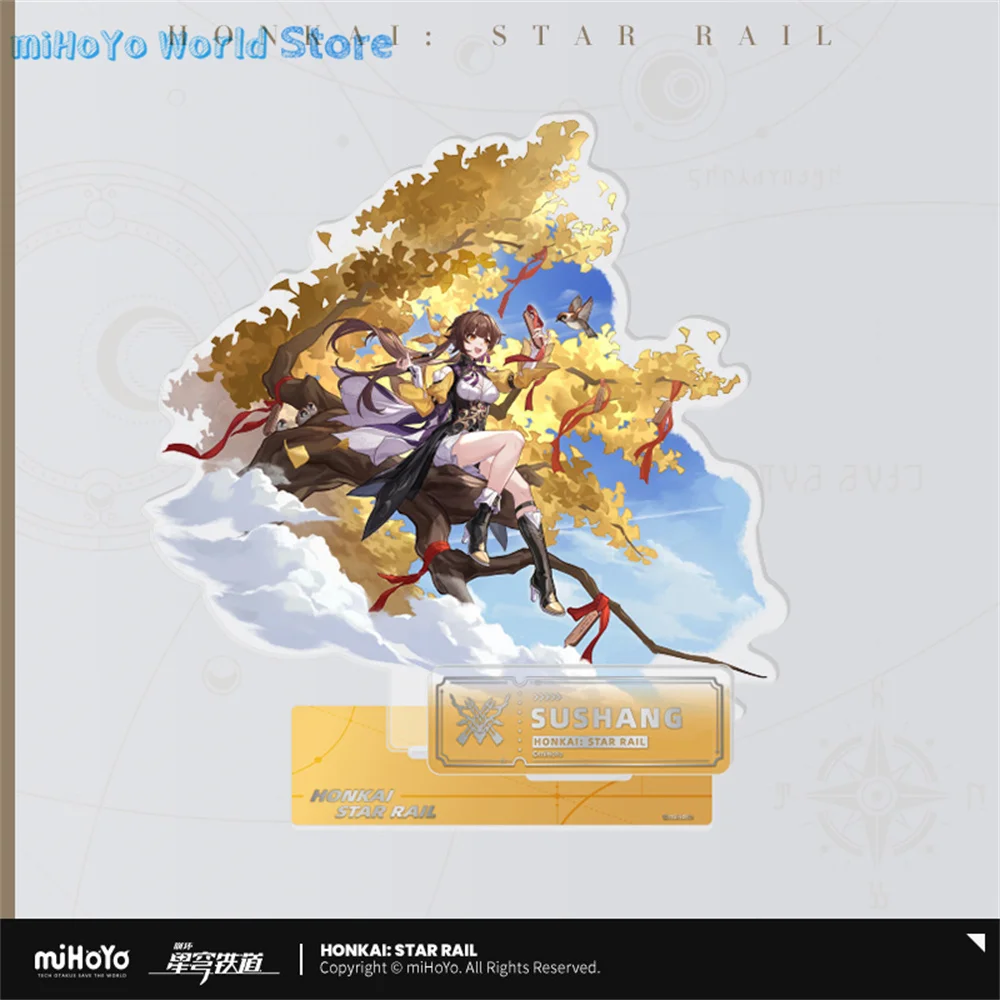 MiHoYo Official Genuine Honkai Star Rail Dan Heng Acrylic Tile Sushang Characters Anime Series Acrylic Tile Yanqing Gifts Seele image 5