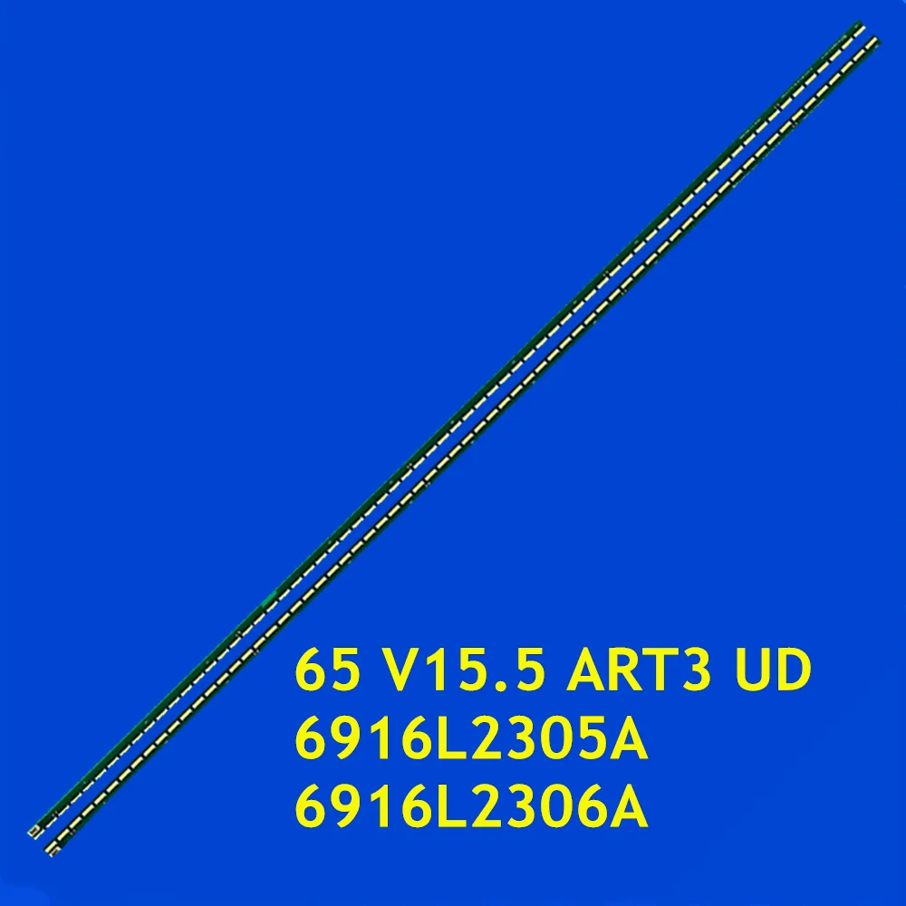 

LED Backlight Strip for 65UH6150-CB 65UF6800-UA 65LG61CH-CD LC650EGE 6922L-0143A 6916L2305A 6916L2306A 65 V15.5 ART3 UD R L