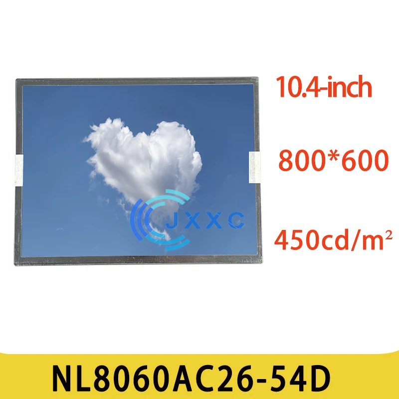 Original 10.4 polegada adequado para nlt NL8060AC26-54D módulo de exibição lcd substituição do painel tela cristal industrial