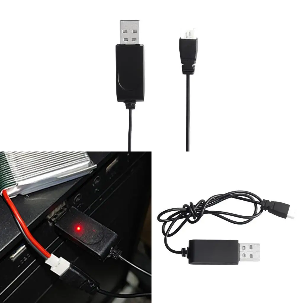37-В-lipo-liion-usb-500-мА-Зарядный-кабель-для-радиоуправляемой-модели-автомобиля-Авиационный-аккумулятор