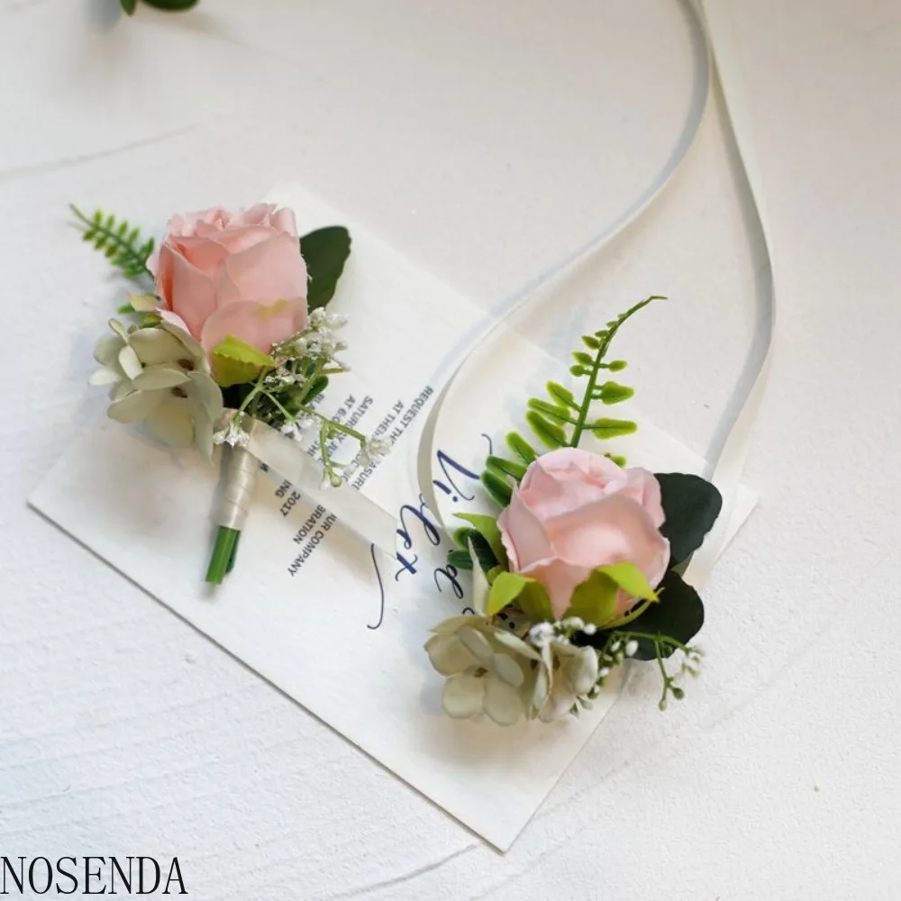 Corsage for Burgundy Dress: The Perfect Match for Your Bridal Party