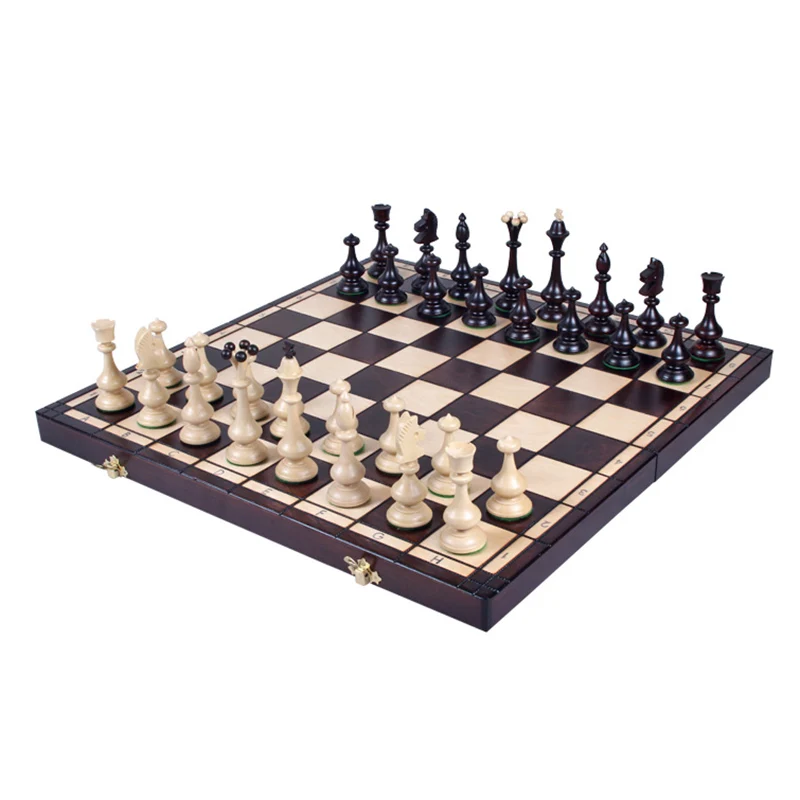 Table Luxury Chess Professional Figures Board Games Family Historical Unusual Chess Gift Wooden Tournament Xadrez Entertainment