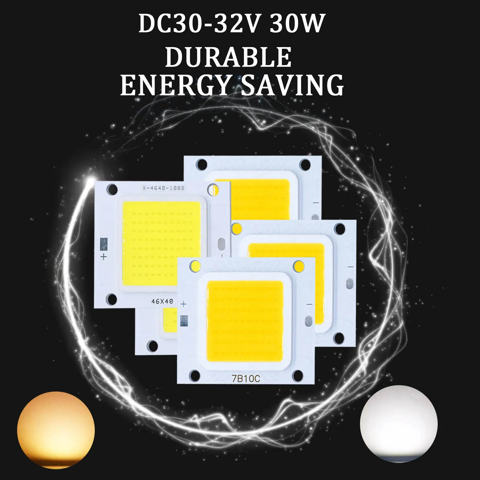 High Power 900ma Led Cob Chips 5 Stks/partij 30W Licht Kralen Smd Diy Voor Led Lamp Koud Warm Wit Schijnwerper Spot Licht Draagbaar