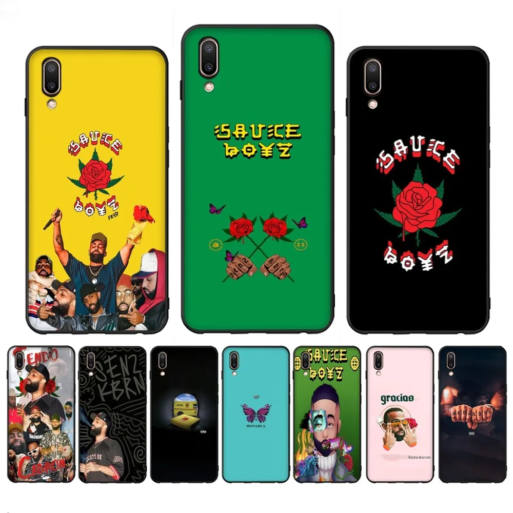 

E-Eladio C-Carrion Sauce Boyz Phone Case For Redmi Note 4 X 5 A 6 7 8 T 9 9S 10 11 11S 11Epro Poco M3 pro