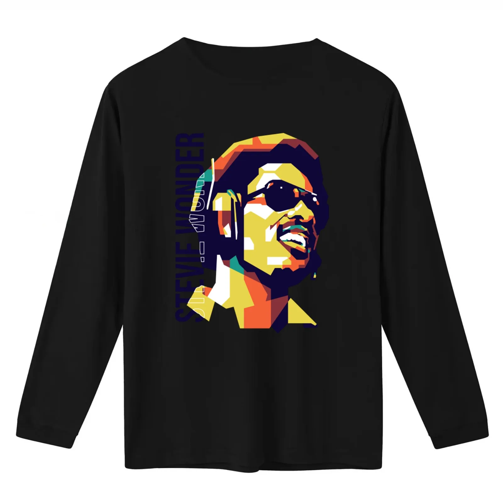 Stevie Wonder Superstition T-Shirt Summer Casual Cotton Tee Oversized Streetwear Tops Vintage Graphic Print Unisex Men Women