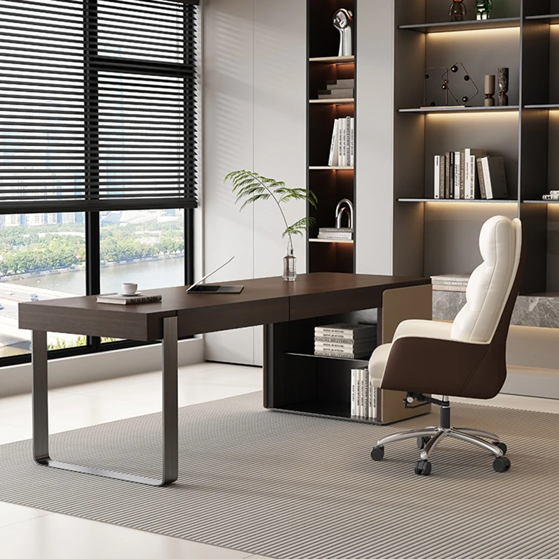 Luxury Italian Office Desk Executive Nordic Modern Boss Table Coffee Organizers Escritorio Plegable De Pared Office Furniture