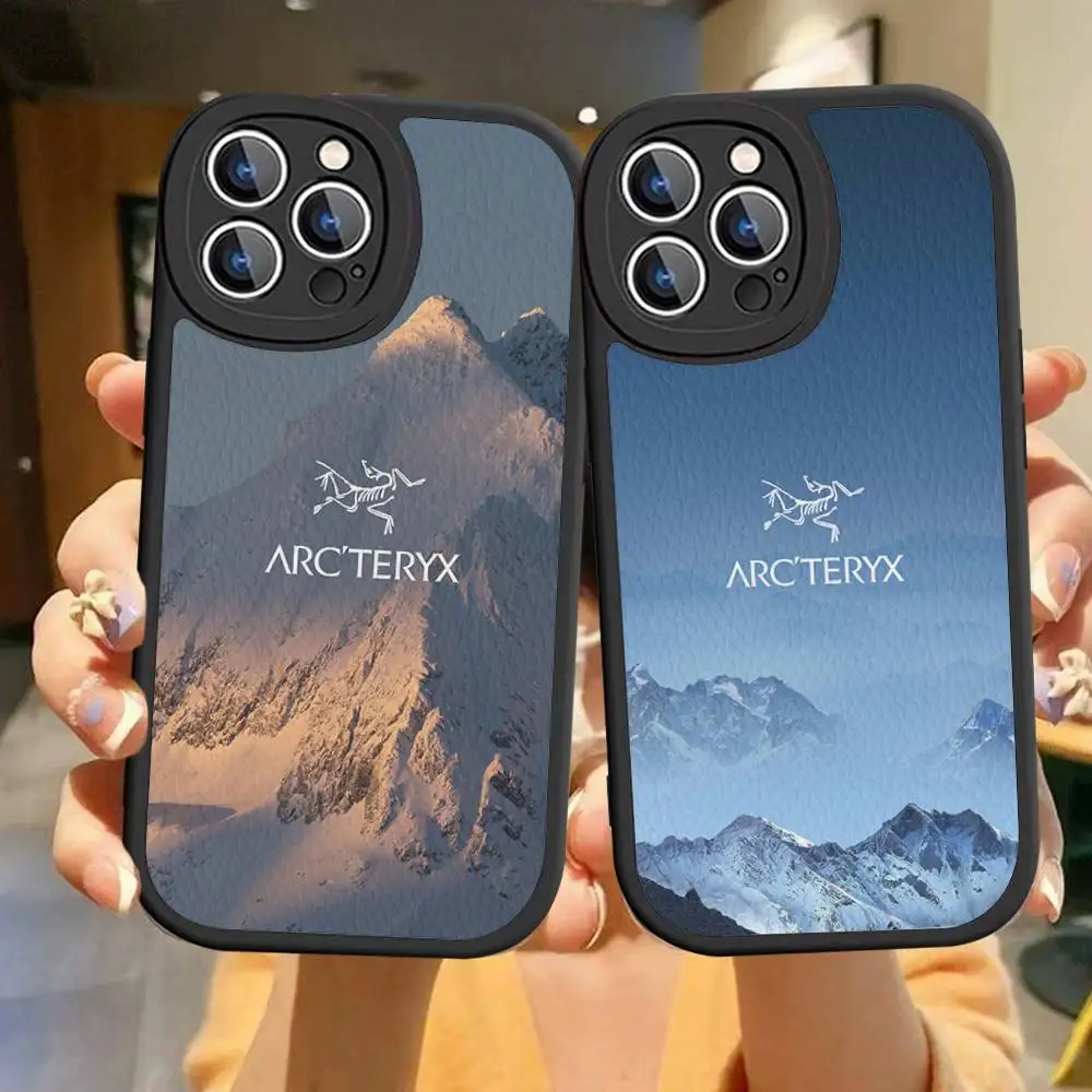 Classic Outdoor LOGO A-Arc T-Teryx Phone Case For IPhone 11 12 13 14 15 16 Pro Max Plus Leather Cover - Image 5