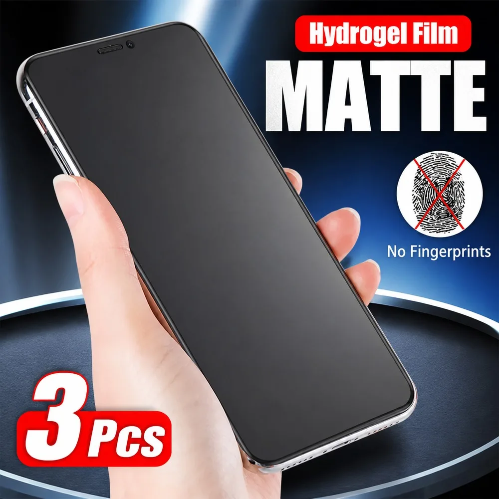 3 Stück Matte Hydrogel-Folie für Samsung Galaxy S26 Ultra S26+ S26 Anti-Glare Displayschutzfolie für Samsung Galaxy S26 FE S25 Ultra