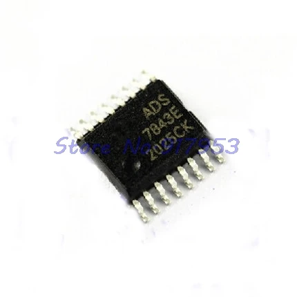 5pcs/lot ADS7843E ADS7843 SSOP-16 new original In Stock