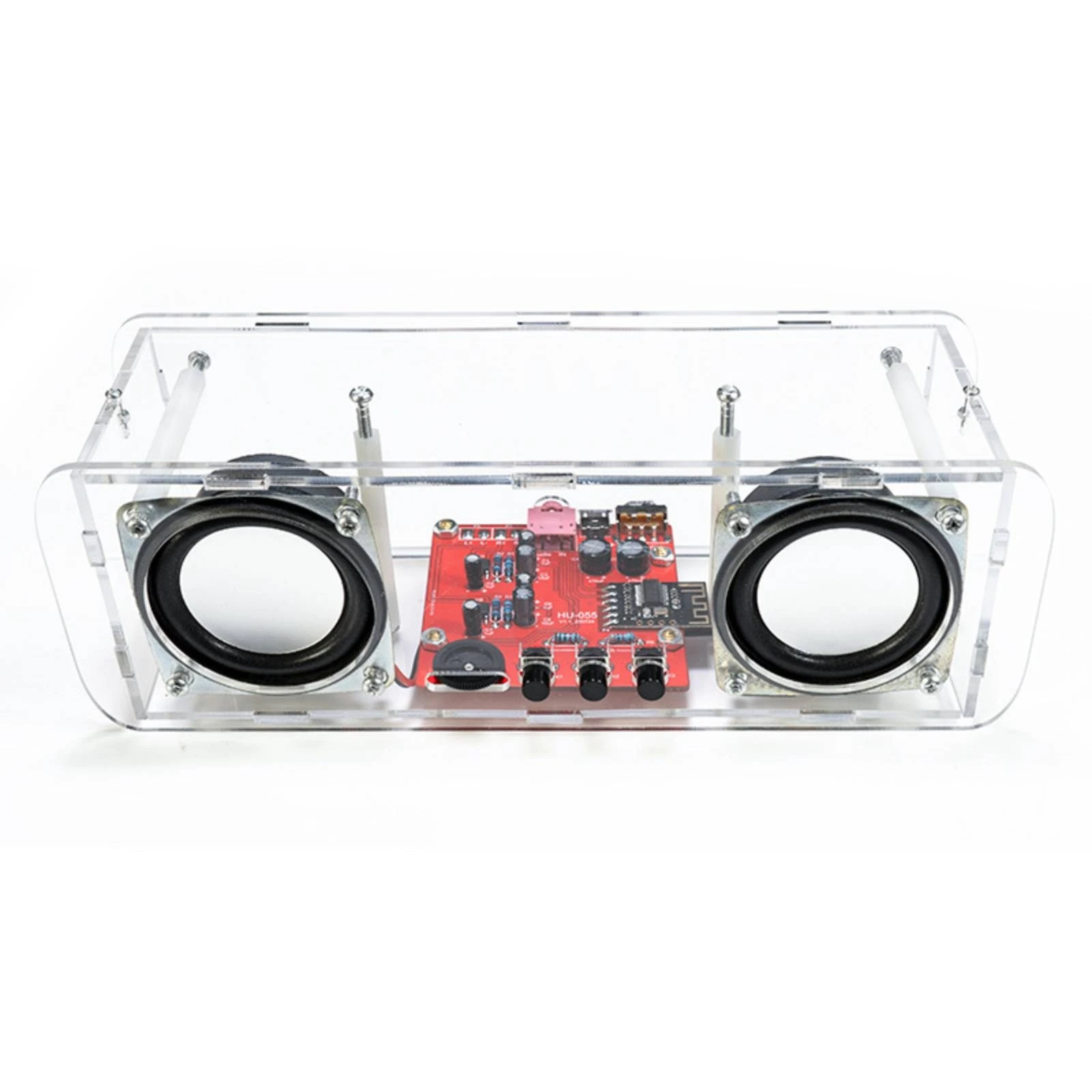 Kit de Altavoz Bluetooth DIY, Kit de Altavoz Bluetooth de Dos Canales, Proyecto de Audio Fácil de Ensamblar, Conjunto de Electrónica con Sonido de Alta Fidelidad