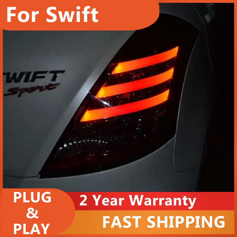 

Автомобильные аксессуары для Suzuki Swift Taillight 2010-2016 Swift Задние фонари Задние DRL Противотуманные тормозные указатели поворота заднего хода