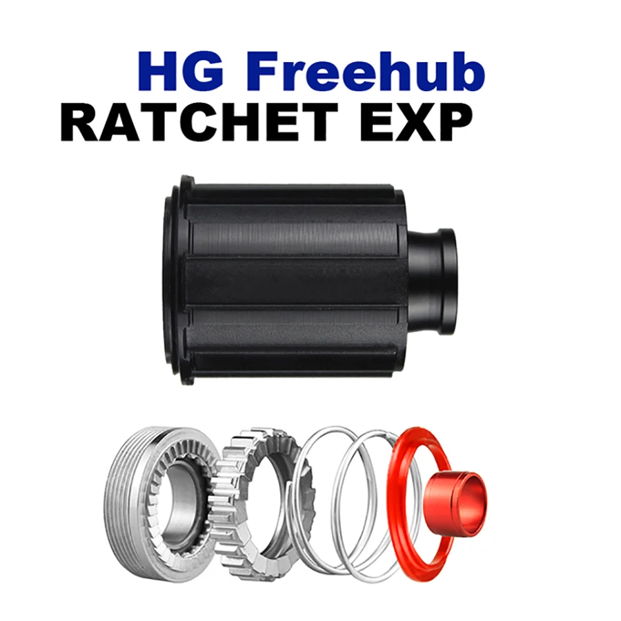 Bicycle HG XD Freehub Kit Ratchet Exp 18t 36t For DTSWS Ratchet System 11 12 Speed Freehub Driver 180 190 240 350 Repair Tools