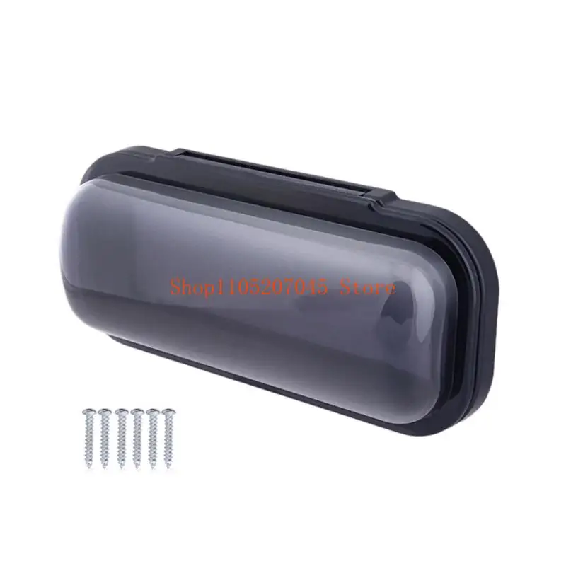 37cd High strong ABS Boat Speaker Protector Weatherproof & Saltwater Resistant Marine Sound Shelter for Outdoor Application