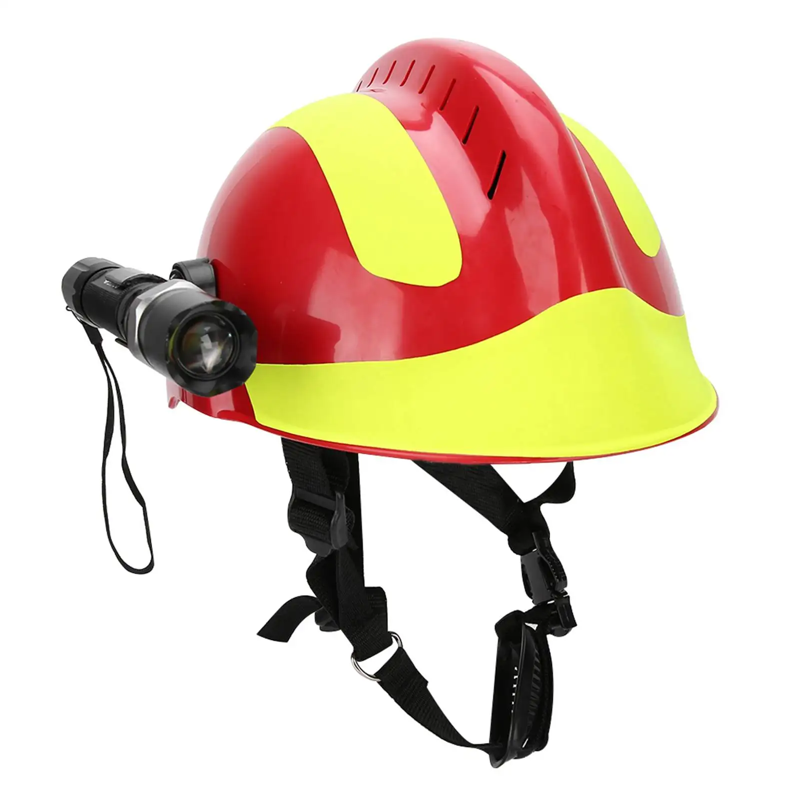 Rescue Safety Helmets Anti Impact Fire Fighter Protection Hard Hat with Headlamp and Goggles Key Words