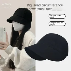 Women Bucket Hat Big Head Girls Caps Sun Visor Wide Brim for Summer 56-59cm 60-65cm Plus Size Oversize Xxxl
