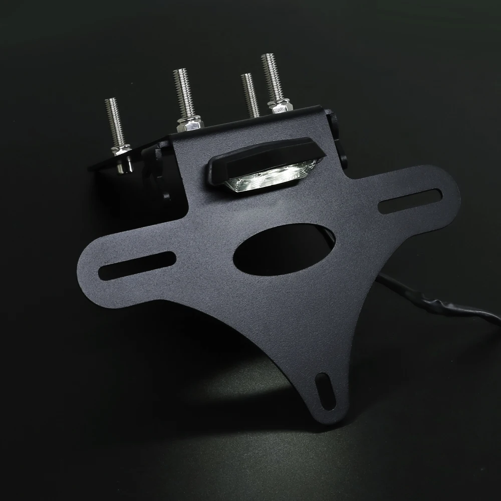 

2017-2025 FOR DUCATI Monster 659 797 821 1200 Monster License Plate Holder Super Sport 939 950 S 2024 Fender Eliminator With LED