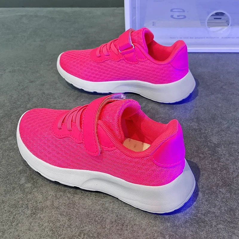 Hot Sale Cheap Sneakers Children Fashion Green Kids Running Shoes Size 28-39 Lightweight Outdoor Sports Shoes for Boys Girl 2025