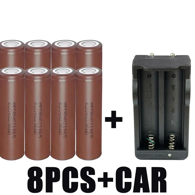 100% original brand new HG2 18650 3200mah battery 3.7v discharge 20a dedicated to HG2 rechargeable battery+charger