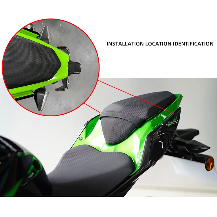 Spirit Beast is suitable for Ninja400 rear armrest motorcycle modified tail bracket Kawasaki Z400 rear seat tail rack shelf