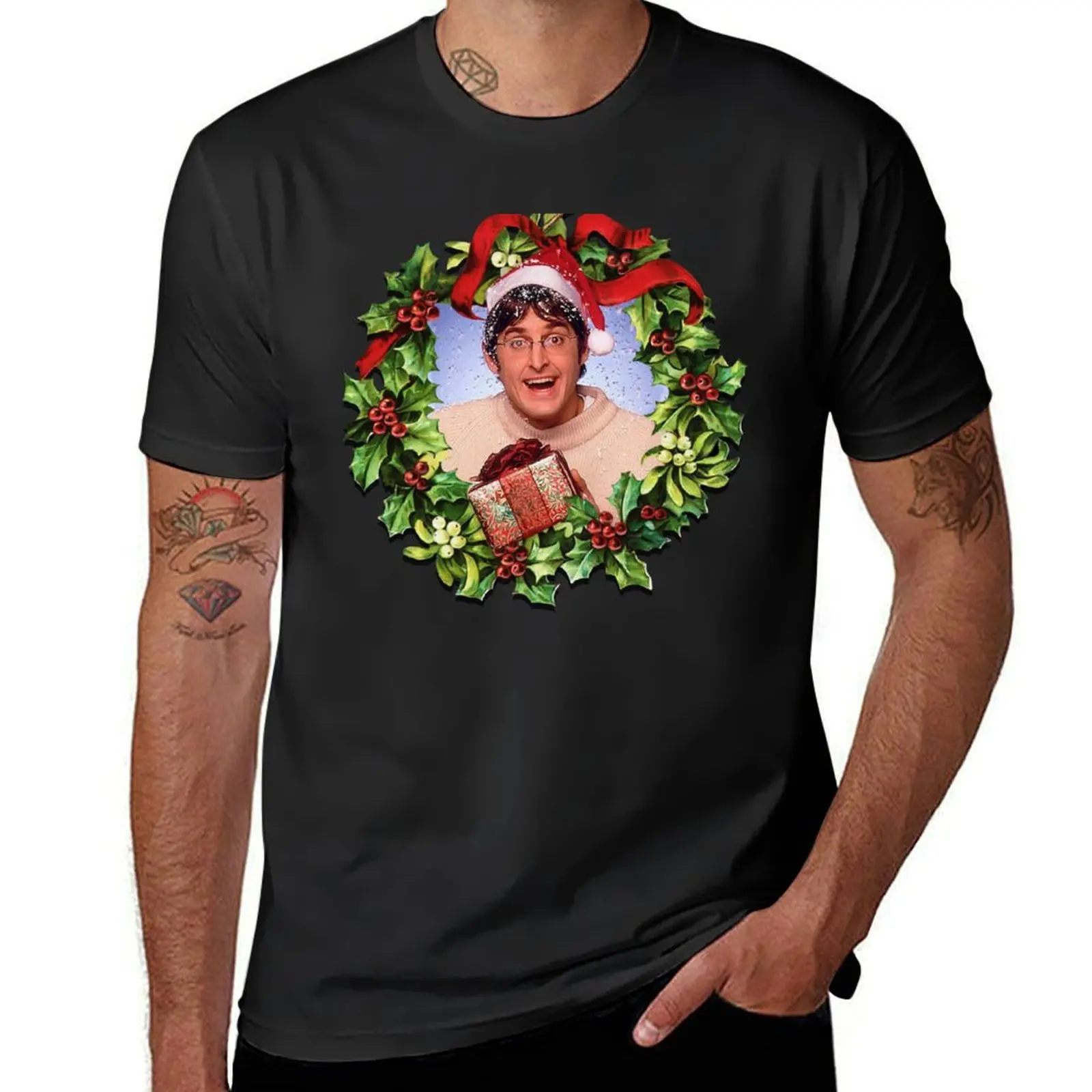 A Very Louis Christmas - Louis Theroux Christmas T-Shirt blanks korean fashion quick drying funny t shirts for men